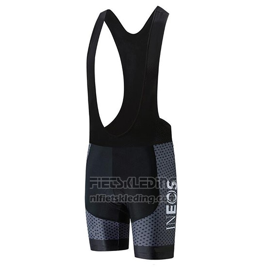 2019 Fietskleding Castelli INEOS Wit Zwart Korte Mouwen en Koersbroek